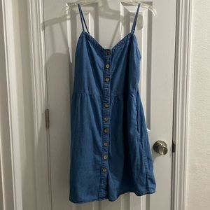Maurice’s Spaghetti Strap Jean Dress